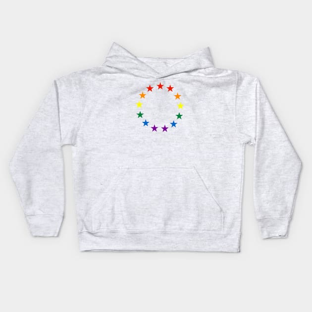 Pride Logo – FOR CHARITY Kids Hoodie by OptionaliTEES